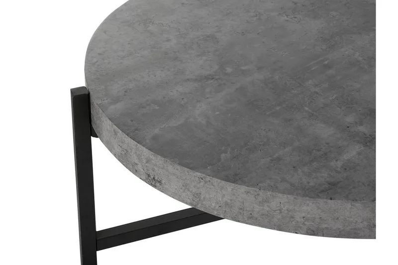 Bonita Soffbord 75 cm - Grå - Möbler - Vardagsrum - Soffbord & vardagsrumsbord - Soffbord