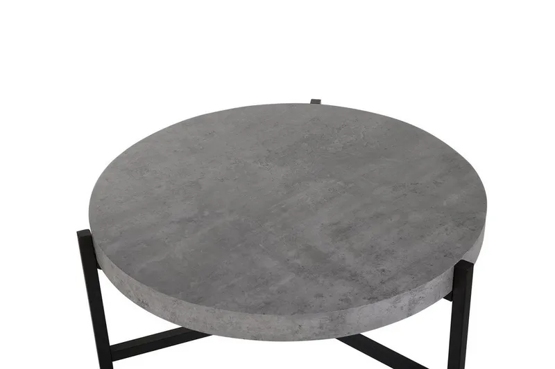 Bonita Soffbord 75 cm - Grå - Möbler - Vardagsrum - Soffbord & vardagsrumsbord - Soffbord