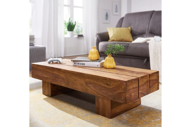 Brano Soffbord 120 cm - Trä/natur - Möbler - Vardagsrum - Soffbord & vardagsrumsbord - Soffbord