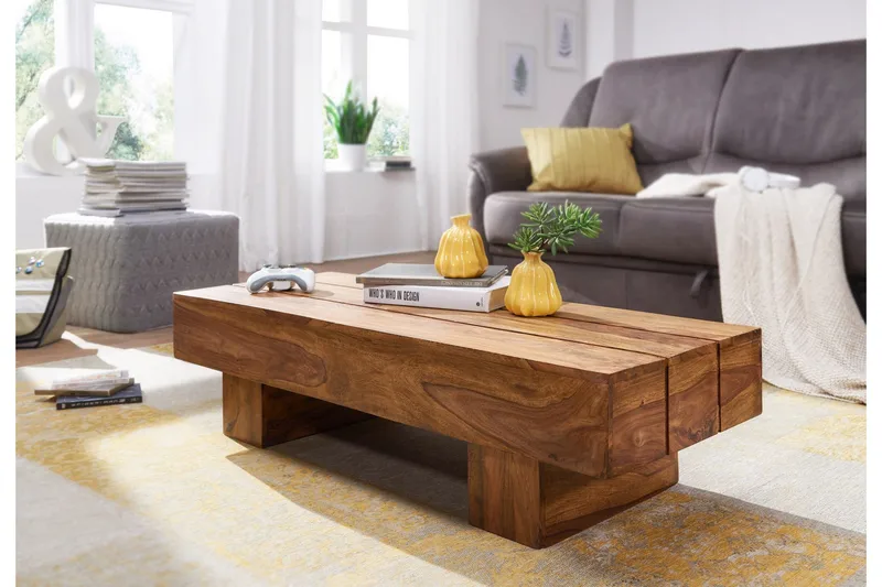 Brano Soffbord 120 cm - Trä/natur - Möbler - Vardagsrum - Soffbord & vardagsrumsbord - Soffbord