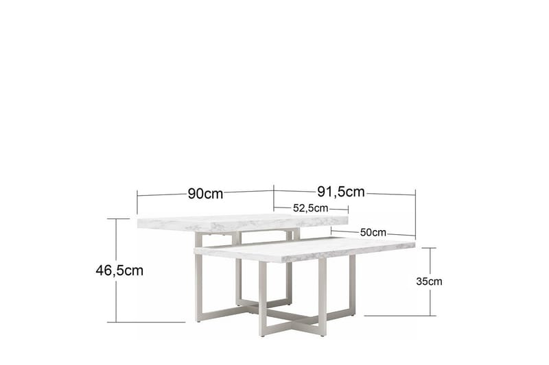 Soffbord Brielle - Möbler - Vardagsrum - Soffbord & vardagsrumsbord - Soffbord
