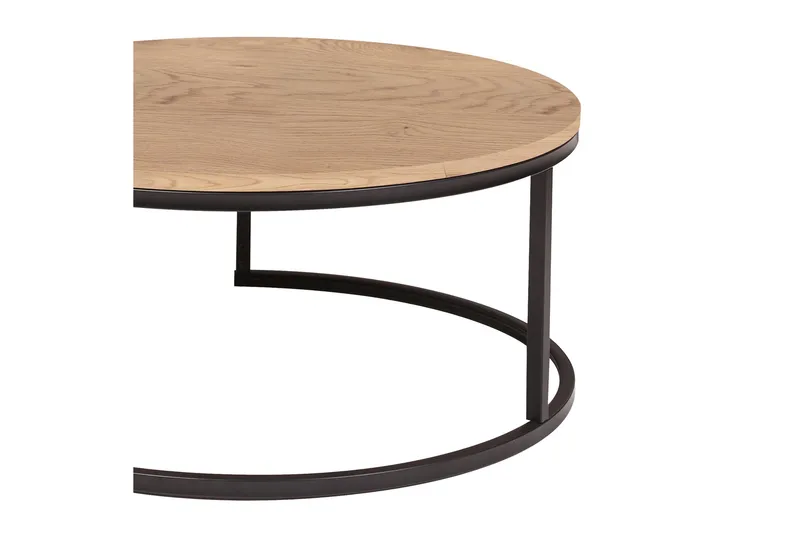 Britu Soffbord 80x35 cm Ljus trä - Möbler - Vardagsrum - Soffbord & vardagsrumsbord - Soffbord