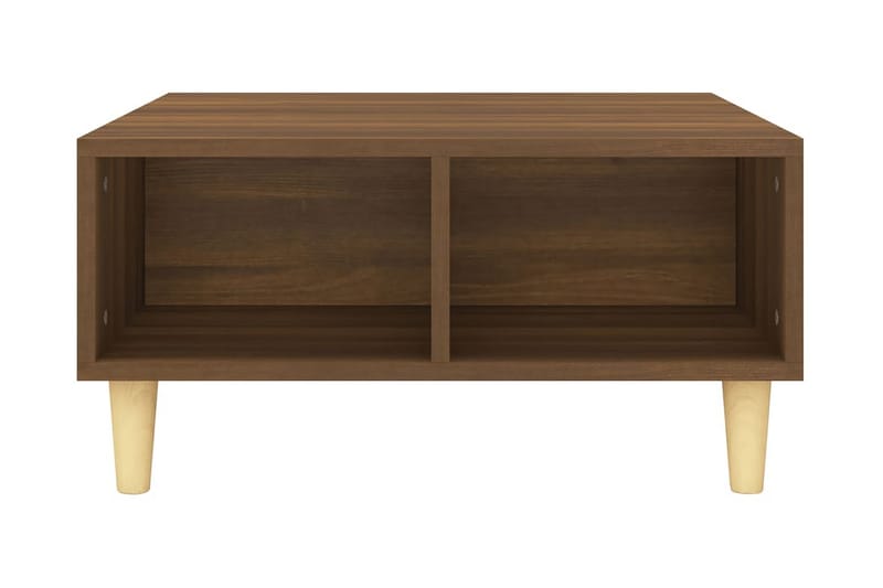 Soffbord brun ek 60x60x30 cm spånskiva - Brun - Möbler - Vardagsrum - Soffbord & vardagsrumsbord - Soffbord
