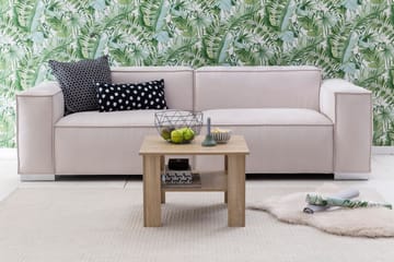 Bulanda Soffbord 60 cm med Förvaring Hylla - Natur - Möbler - Vardagsrum - Soffbord & vardagsrumsbord - Soffbord