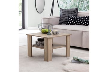 Bulanda Soffbord 60 cm med Förvaring Hylla - Natur - Möbler - Vardagsrum - Soffbord & vardagsrumsbord - Soffbord