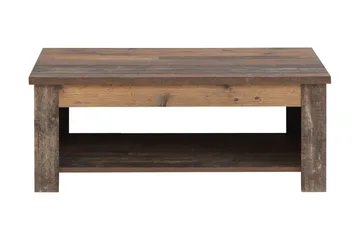 Cadle Soffbord 110 cm med Förvaring Hylla - Brun - Möbler - Vardagsrum - Soffbord & vardagsrumsbord - Soffbord