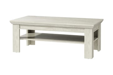 Casique Soffbord 120 cm med Förvaring Hylla - Vit - Möbler - Vardagsrum - Soffbord & vardagsrumsbord - Soffbord