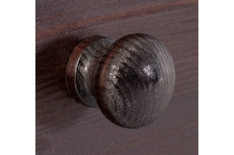 CERVENS Soffbord 100 cm med Förvaring Lådor + Hylla Svart - Möbler - Vardagsrum - Soffbord & vardagsrumsbord - Soffbord