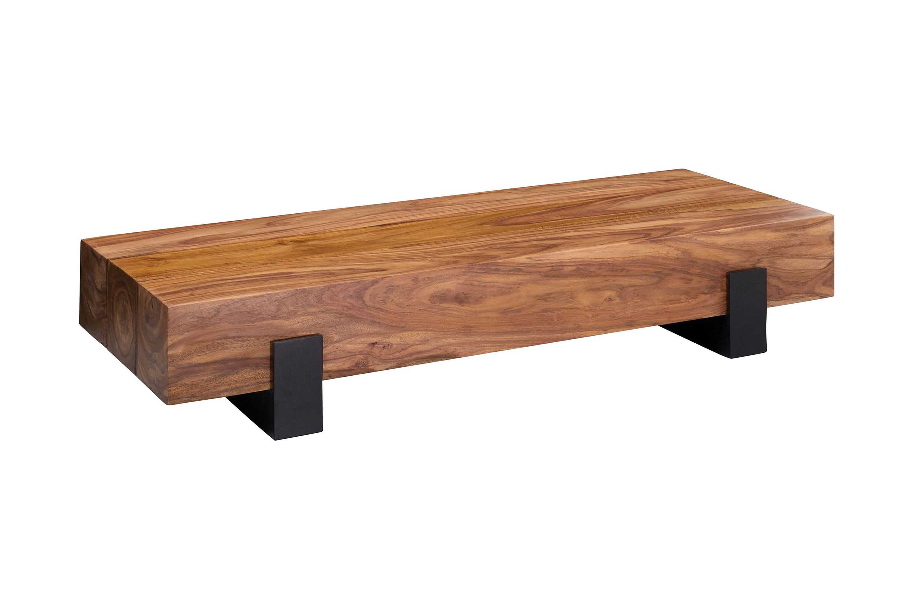 christopherryan soffbord 115cm runt massivt trä/valnötsbrun/ -