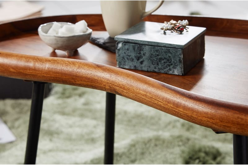 Cindal Soffbord 71 cm - Trä/natur - Möbler - Vardagsrum - Soffbord & vardagsrumsbord - Satsbord