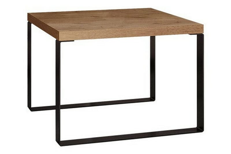 Clogsville 60 cm Kvadratiskt Soffbord i Målat Trä - Brun - Möbler - Vardagsrum - Soffbord & vardagsrumsbord - Soffbord