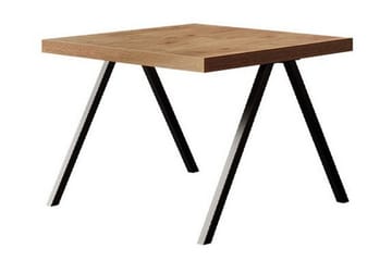 Clogsville Kvadratiskt Soffbord 60 cm i Målat Trä - Ekbrun - Möbler - Vardagsrum - Soffbord & vardagsrumsbord - Soffbord