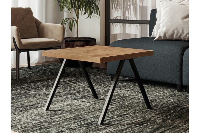 Clogsville Soffbord 60 cm - Svart - Möbler - Vardagsrum - Soffbord & vardagsrumsbord - Soffbord