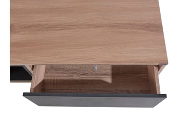 Cobham 120 cm Rektangulärt Soffbord med Lådor i Målat Trä - Ljusbrun - Möbler - Vardagsrum - Soffbord & vardagsrumsbord - Soffbord