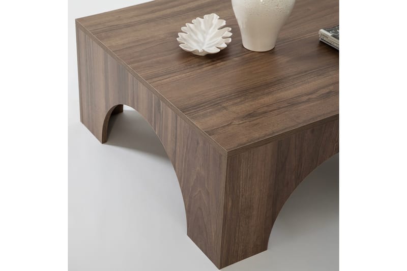 Collesium Soffbord 80 cm - Valnöt - Möbler - Vardagsrum - Soffbord & vardagsrumsbord - Soffbord