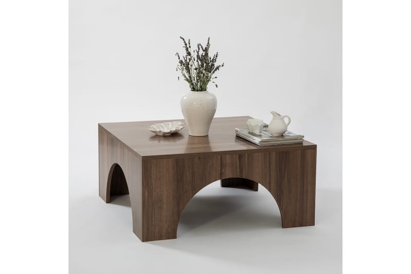 Collesium Soffbord 80 cm - Valnöt - Möbler - Vardagsrum - Soffbord & vardagsrumsbord - Soffbord