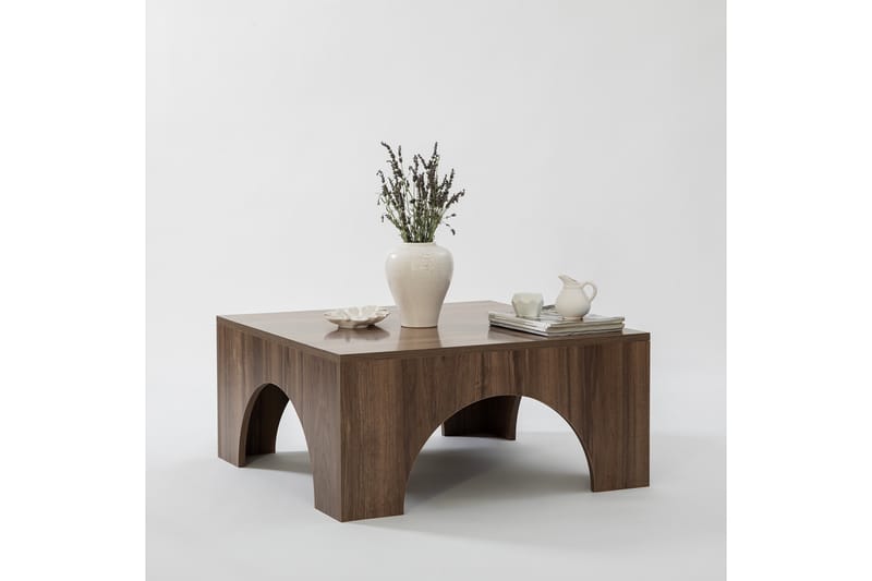 Collesium Soffbord 80 cm Valnöt - Möbler - Vardagsrum - Soffbord & vardagsrumsbord - Soffbord