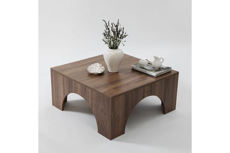 Collesium Soffbord 80 cm Valnöt - Möbler - Vardagsrum - Soffbord & vardagsrumsbord - Soffbord