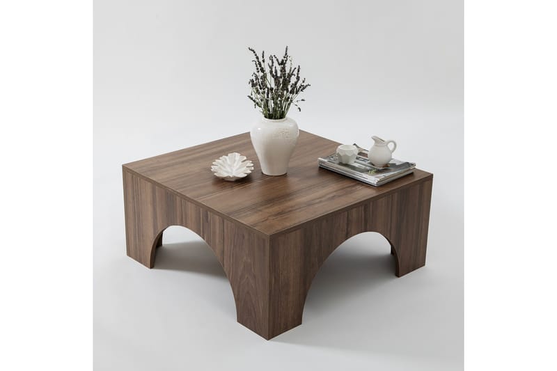 Collesium Soffbord 80 cm - Valnöt - Möbler - Vardagsrum - Soffbord & vardagsrumsbord - Soffbord