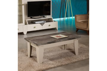 Comfortale 110 cm Rektangulärt Soffbord i Målat Trä - Gråbrun - Möbler - Vardagsrum - Soffbord & vardagsrumsbord - Soffbord