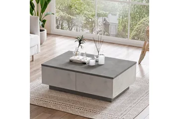 Cranner Soffbord 90 cm - Silver/Antracit - Möbler - Vardagsrum - Soffbord & vardagsrumsbord - Soffbord