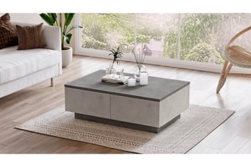 Cranner Soffbord 90 cm - Silver/Antracit - Möbler - Vardagsrum - Soffbord & vardagsrumsbord - Soffbord