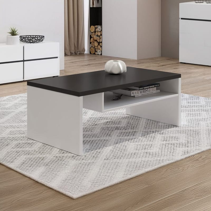 Soffbord Cross - Vit - Möbler - Vardagsrum - Soffbord & vardagsrumsbord - Soffbord