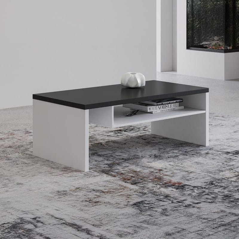 Soffbord Cross - Vit - Möbler - Vardagsrum - Soffbord & vardagsrumsbord - Soffbord