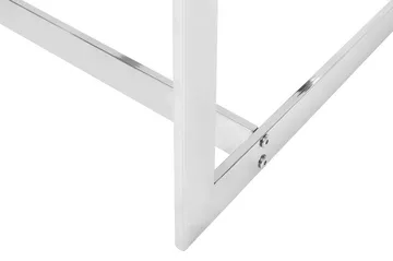 Crystal Soffbord 80 cm - Silver/Glas - Möbler - Vardagsrum - Soffbord & vardagsrumsbord - Soffbord