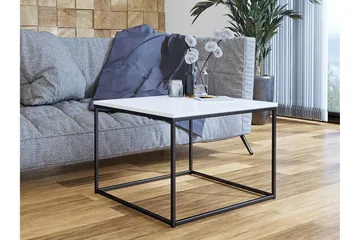 Cubosa Soffbord 60 cm - Vit/Svart - Möbler - Vardagsrum - Soffbord & vardagsrumsbord - Soffbord
