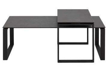 Cynthia Soffbord 115x69 cm - Svart - Möbler - Vardagsrum - Soffbord & vardagsrumsbord - Satsbord