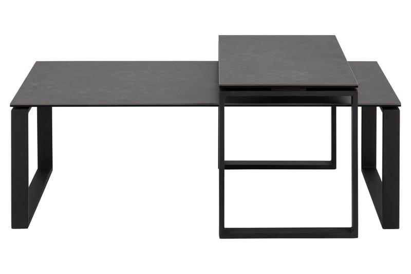 Cynthia Soffbord 115x69 cm - Svart - Möbler - Vardagsrum - Soffbord & vardagsrumsbord - Satsbord