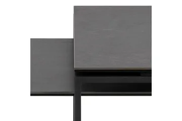 Cynthia Soffbord 115x69 cm - Svart - Möbler - Vardagsrum - Soffbord & vardagsrumsbord - Satsbord
