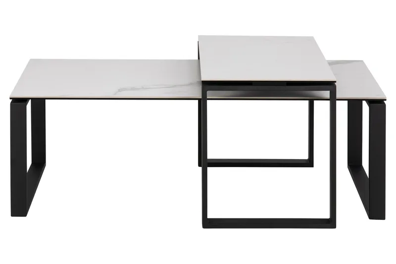 Cynthia Soffbord 115x69 cm - Vit - Möbler - Vardagsrum - Soffbord & vardagsrumsbord - Satsbord