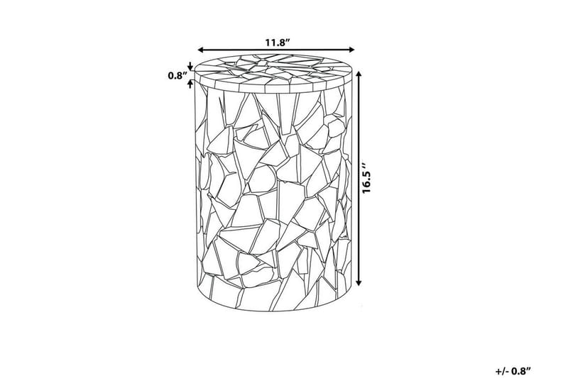 Dawson Soffbord 30 cm - Brun - Möbler - Vardagsrum - Soffbord & vardagsrumsbord - Soffbord