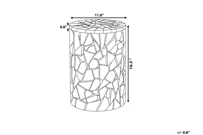 DAWSON Soffbord 30 cm - Möbler - Vardagsrum - Soffbord & vardagsrumsbord - Soffbord