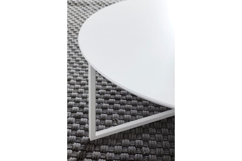 DEJONG Soffbord 80 cm Runt Vit - Möbler - Vardagsrum - Soffbord & vardagsrumsbord - Soffbord