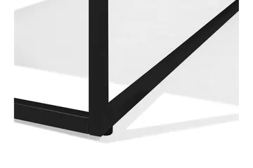 Delano 100 cm Rektangulärt Soffbord i Marmor med Metallunderrede - Vit - Möbler - Vardagsrum - Soffbord & vardagsrumsbord - Soffbord