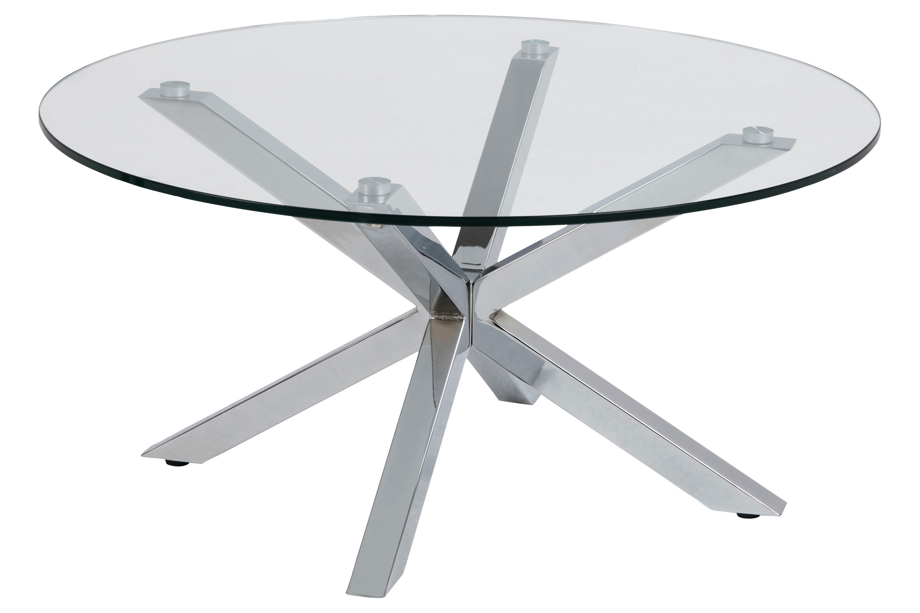 deleonardis soffbord 82 cm rund grå -