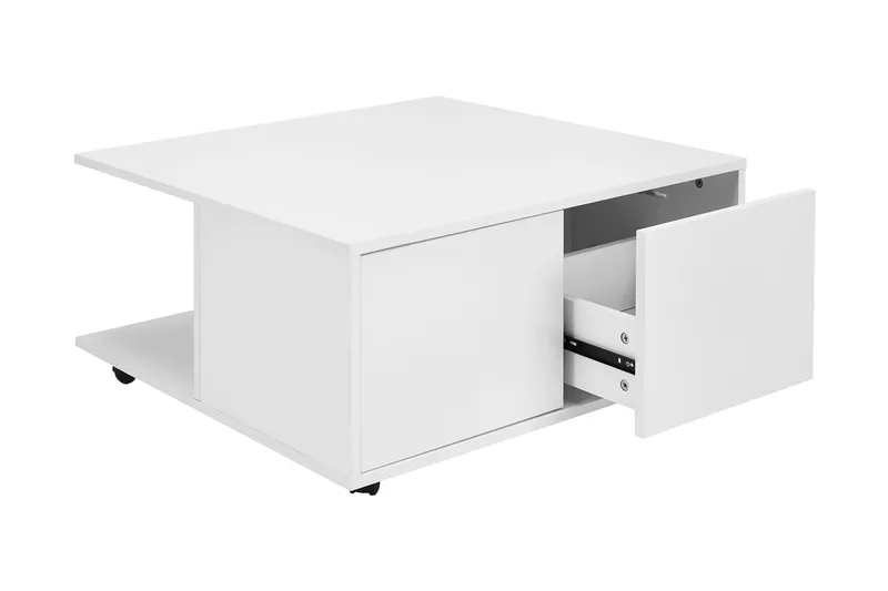 Delgadillo Soffbord 70 cm - Vit - Möbler - Vardagsrum - Soffbord & vardagsrumsbord - Soffbord