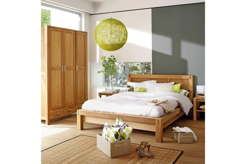 Demottte Sängbord 50 cm med Förvaring Hylla - Ekfanér - Möbler - Vardagsrum - Soffbord & vardagsrumsbord - Soffbord