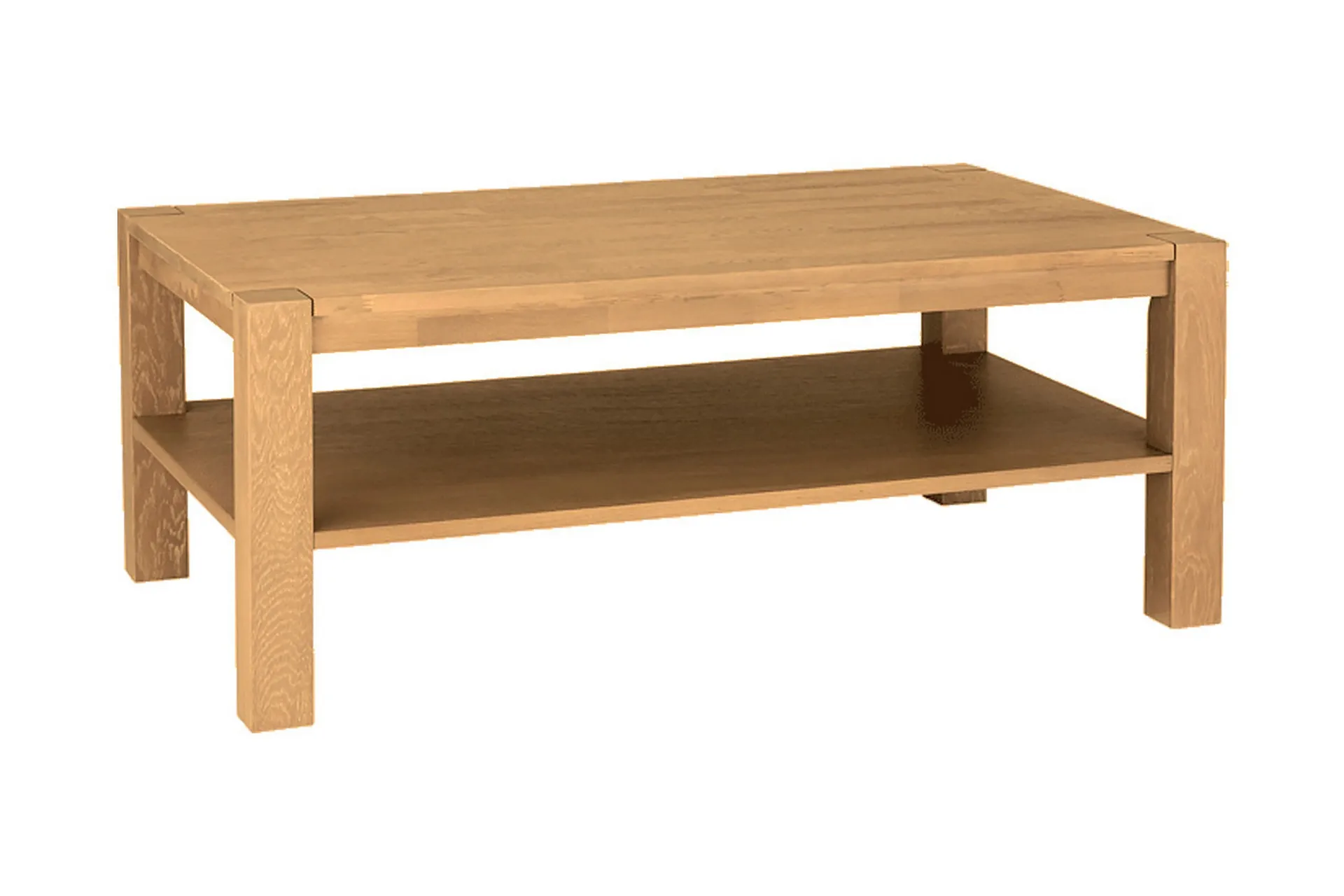 Demottte Soffbord 110 cm med F&ouml;rvaring Hylla - Ekfan&eacute;r