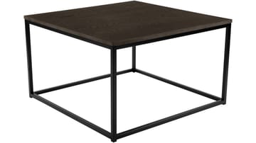 Soffbord Dover 80x80 cm - Mörkbrun ekfaner - Möbler - Vardagsrum - Soffbord & vardagsrumsbord - Soffbord