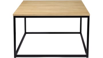 Soffbord Dover 80x80 cm - Vitpigmenterad - Möbler - Vardagsrum - Soffbord & vardagsrumsbord - Soffbord