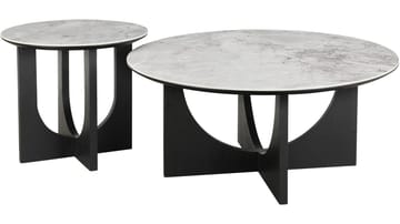 Soffbord Drivor 50 cm - Svartlackad askfaner - Möbler - Vardagsrum - Soffbord & vardagsrumsbord - Soffbord