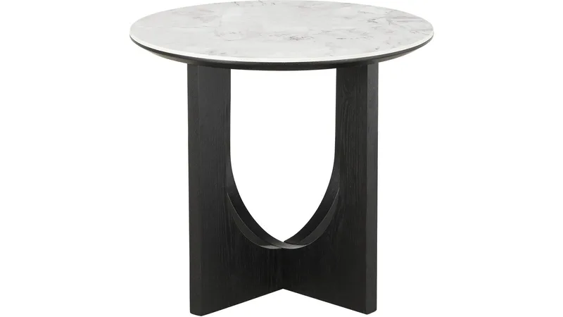 Soffbord Drivor 50 cm - Svartlackad askfaner - Möbler - Vardagsrum - Soffbord & vardagsrumsbord - Soffbord