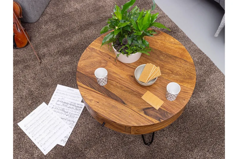 Dulian Soffbord 60 cm - Trä/natur - Möbler - Vardagsrum - Soffbord & vardagsrumsbord - Soffbord