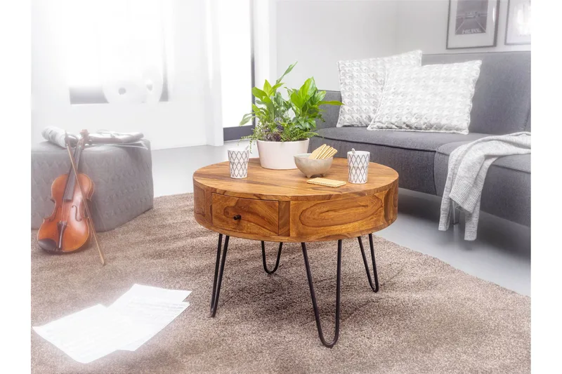 Dulian Soffbord 60 cm - Trä/natur - Möbler - Vardagsrum - Soffbord & vardagsrumsbord - Soffbord