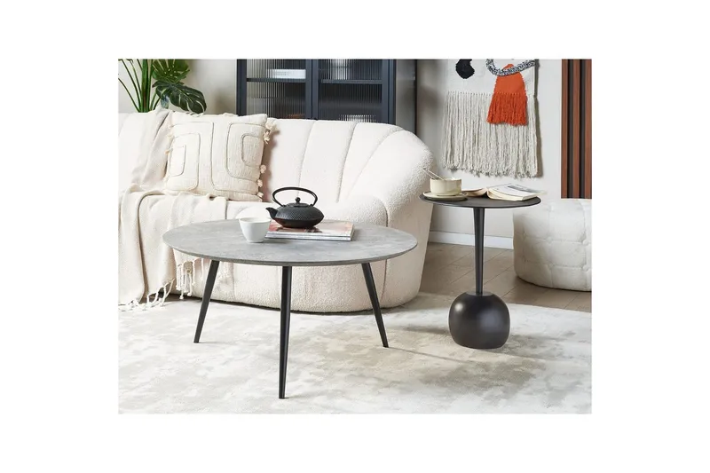 Soffbord Effie Grå - Grå - Möbler - Vardagsrum - Soffbord & vardagsrumsbord - Soffbord