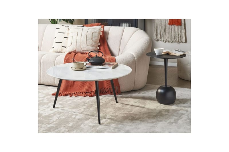 Soffbord Effie Vit/Svart - Vit/Svart - Möbler - Vardagsrum - Soffbord & vardagsrumsbord - Soffbord